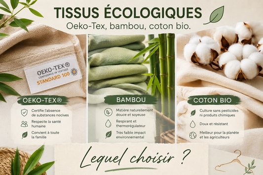 Tissus Écologiques : Oeko-Tex, bambou, coton bio. Lequel choisir ?