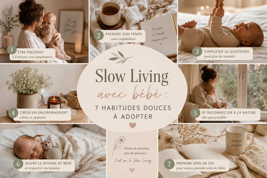 Slow Living avec bébé : 7 habitudes douces à adopter
