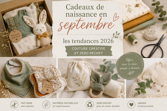 Cadeaux de naissance en septembre : les tendances 2026