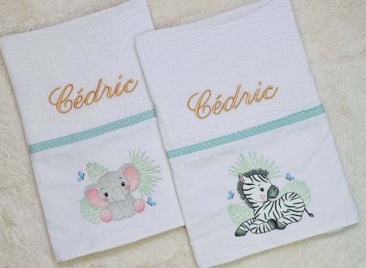 Lange Précieux pour Balades Raffinées - Thème Safari d'amis