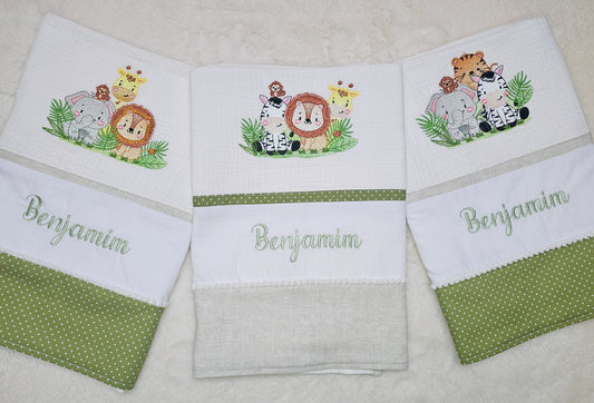 Lange Précieux pour Balades Raffinées - Thème Safari complice